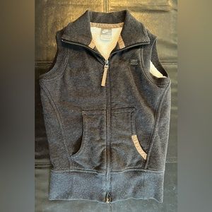NIKE faux fur lined vest, size XS